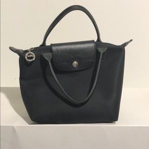 Longchamp mini pliage all black